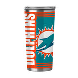 Miami Dolphins 20oz Hero Fusion Tumbler - Logo Brands - Flyclothing LLC