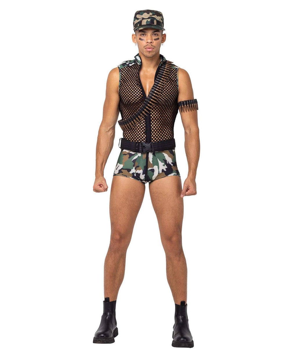 Roma Costume Men's 3PC Sergeant Stud Army - Roma Costume - Flyclothing LLC