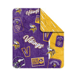 Minnesota Vikings Dream Weave Throw 50x60 - Logo Brands - Flyclothing LLC