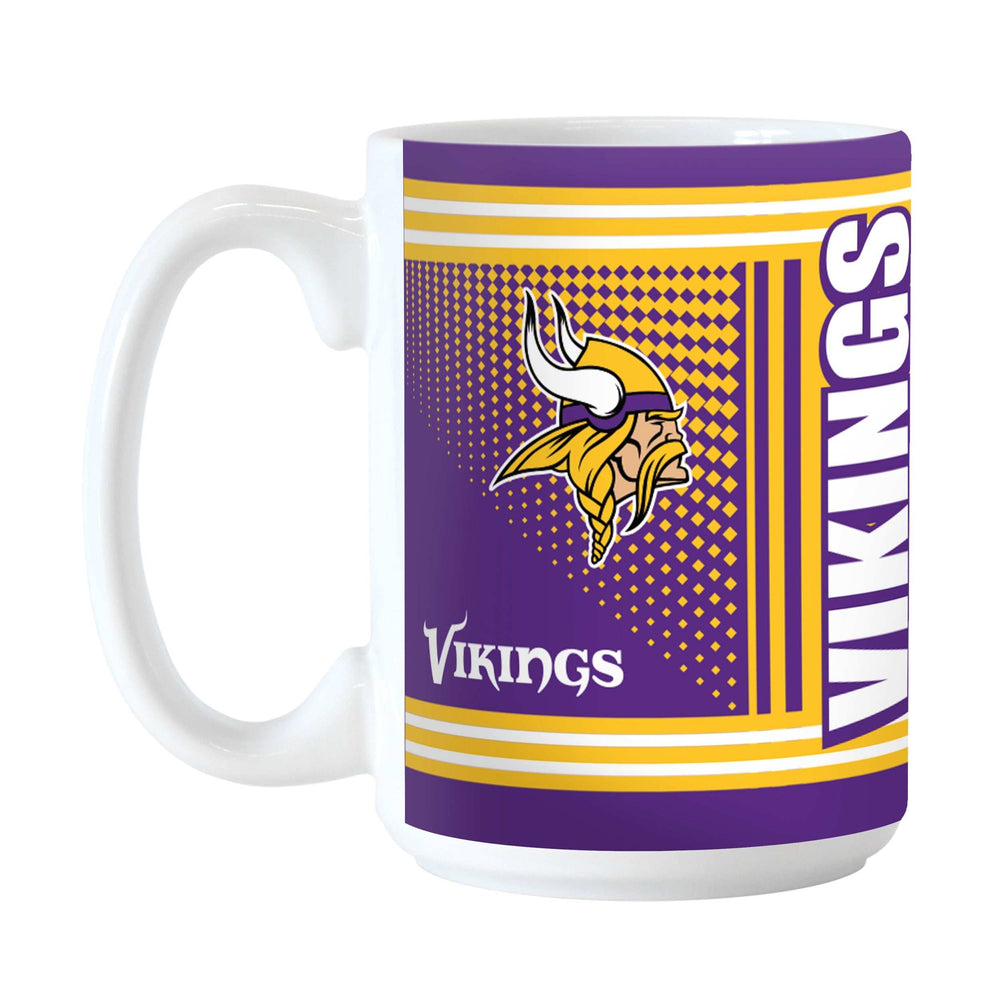 Minnesota Vikings 15oz Hero Sublimated Mug - Logo Brands - Flyclothing LLC