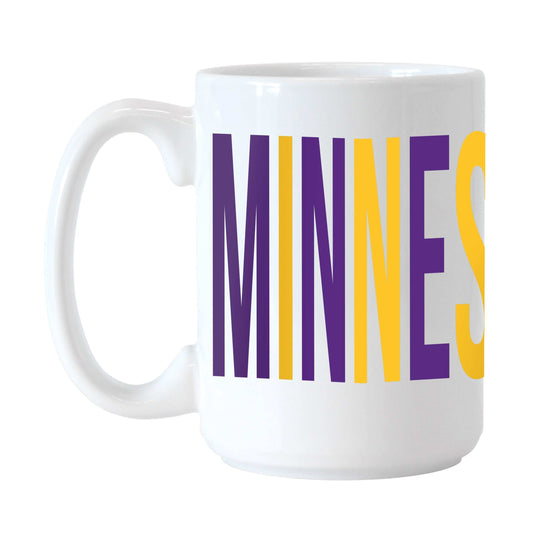 Minnesota Vikings 15oz Overtime Sublimated Mug - Logo Brands - Flyclothing LLC