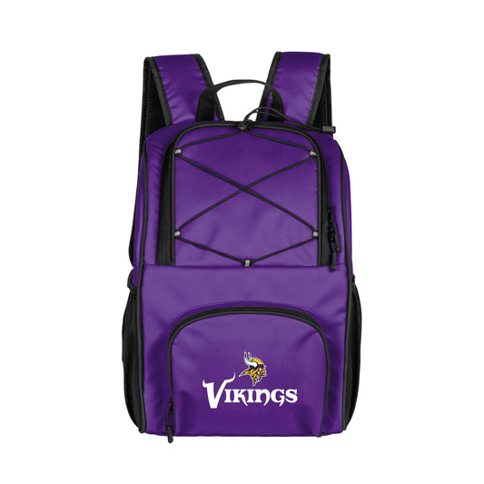 Minnesota Vikings 24 Can Flex Backpack Cooler - Logo Brands - Flyclothing LLC