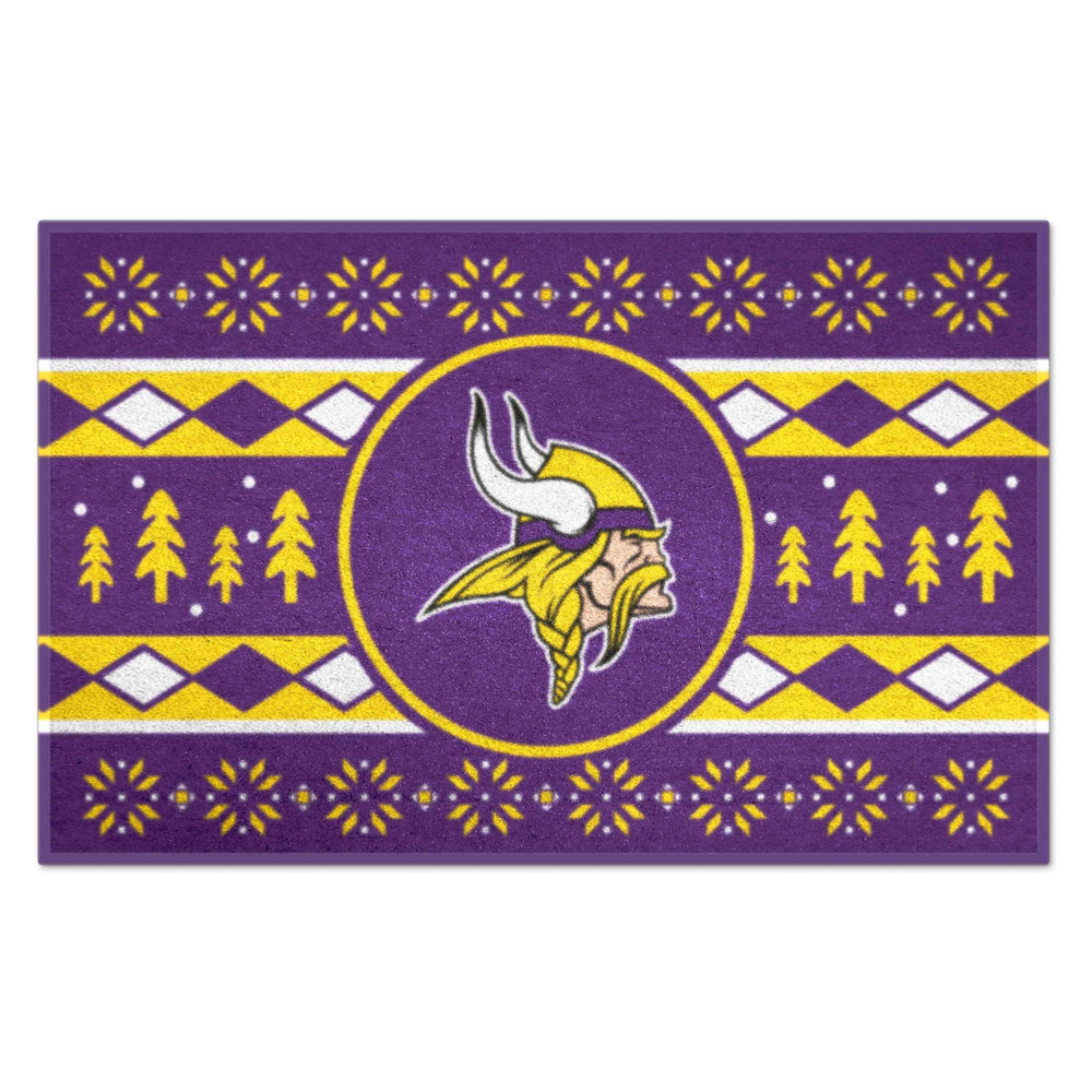 NFL - Minnesota Vikings HOLIDAY SWEATER STARTER - Logo Brands - Flyclothing LLC