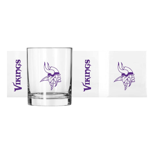 Minnesota Vikings 14oz Gameday Rocks Glass - Logo Brands - Flyclothing LLC