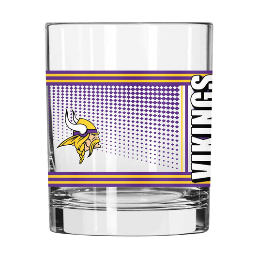 Minnesota Vikings 14oz Hero Rocks Glass - Logo Brands - Flyclothing LLC