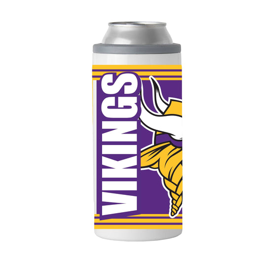 Minnesota Vikings 12oz Hero Slim Can Coolie - Logo Brands - Flyclothing LLC