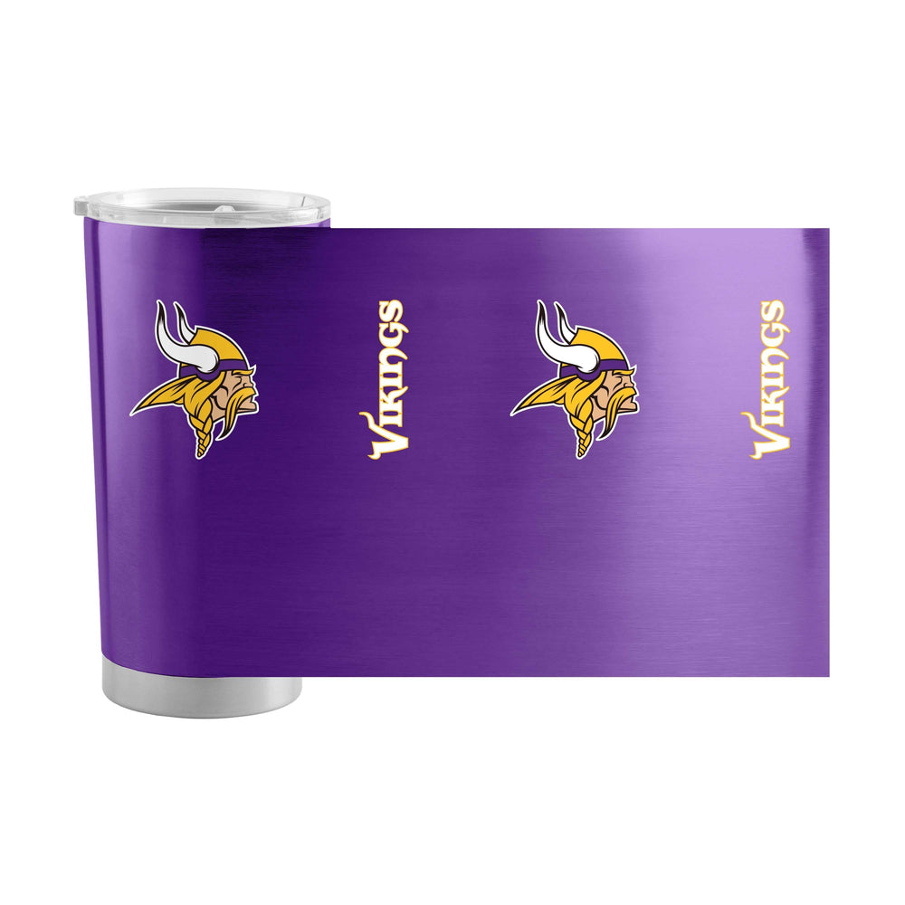Minnesota Vikings 20oz Gameday Stainless Tumbler - Logo Brands - Flyclothing LLC