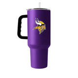 Minnesota Vikings 40oz Flipside Powder Coat Tumbler - Logo Brands - Flyclothing LLC