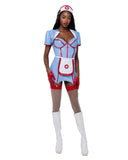 Roma Costume 4PC Retro Nurse - Roma Costume - Flyclothing LLC