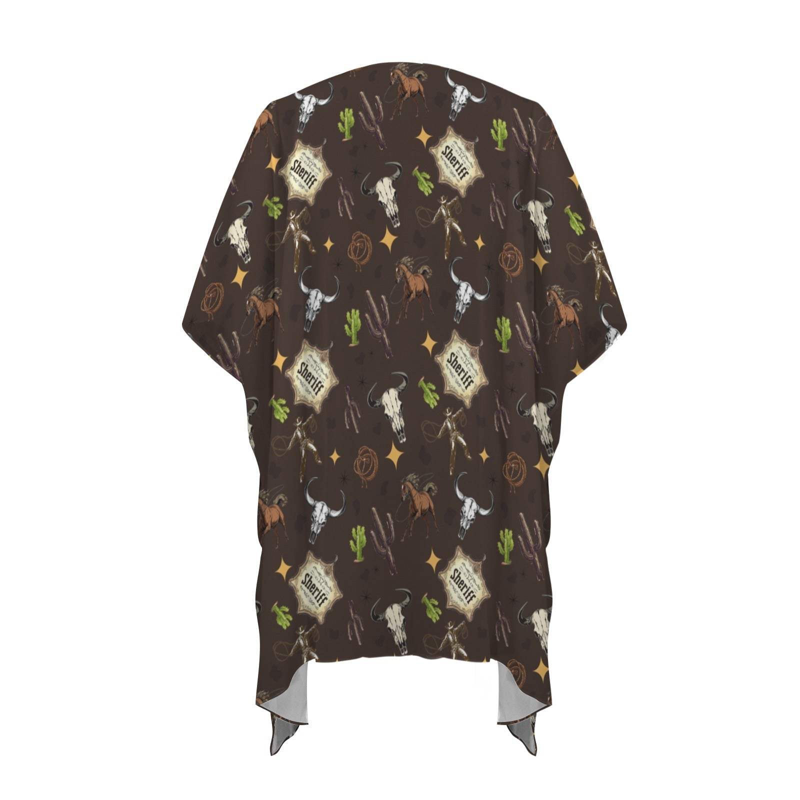 Baha Ranch Western Kimono Duster Coverup - Baha Ranch Western Wear - Flyclothing LLC