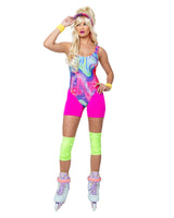 Roma Costume 5PC Retro Rollerblade Doll Costume 6188 - Roma Costume - Flyclothing LLC