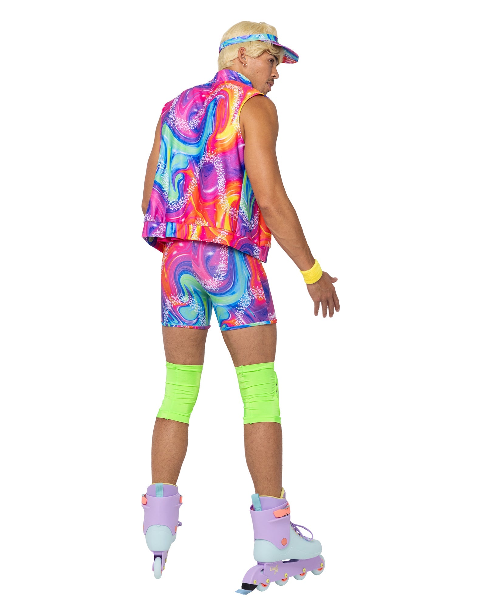 Roma Costume 6PC Mens Retro Rollerblade Stud Costume 6189 - Roma Costume - Flyclothing LLC