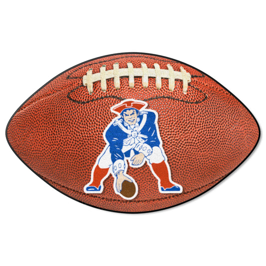 NFLV - New England Patriots Football Mat - Logo Brands - Flyclothing LLC