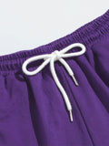 Drawstring Shorts with Pockets - Trendsi