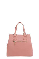 Nicole Lee USA Monogram Pattern Handbag with Rhinestones Decor - Trendsi - Flyclothing LLC