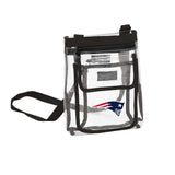 New England Patriots Clear Crossbody - Logo Brands - Flyclothing LLC