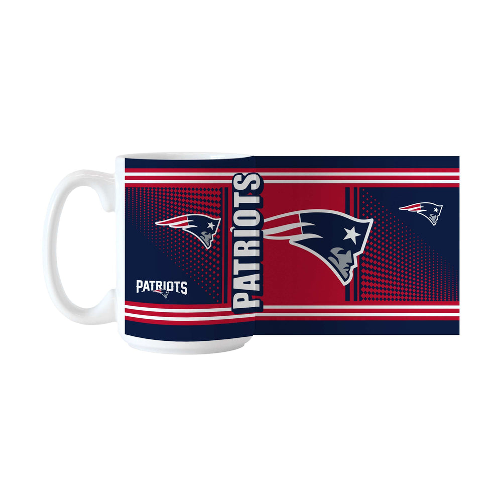 New England Patriots 15oz Hero Sublimated Mug - Logo Brands - Flyclothing LLC