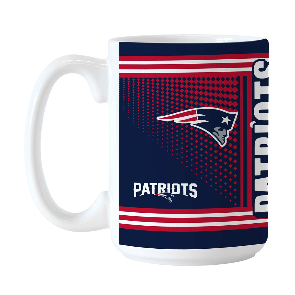 New England Patriots 15oz Hero Sublimated Mug - Logo Brands - Flyclothing LLC