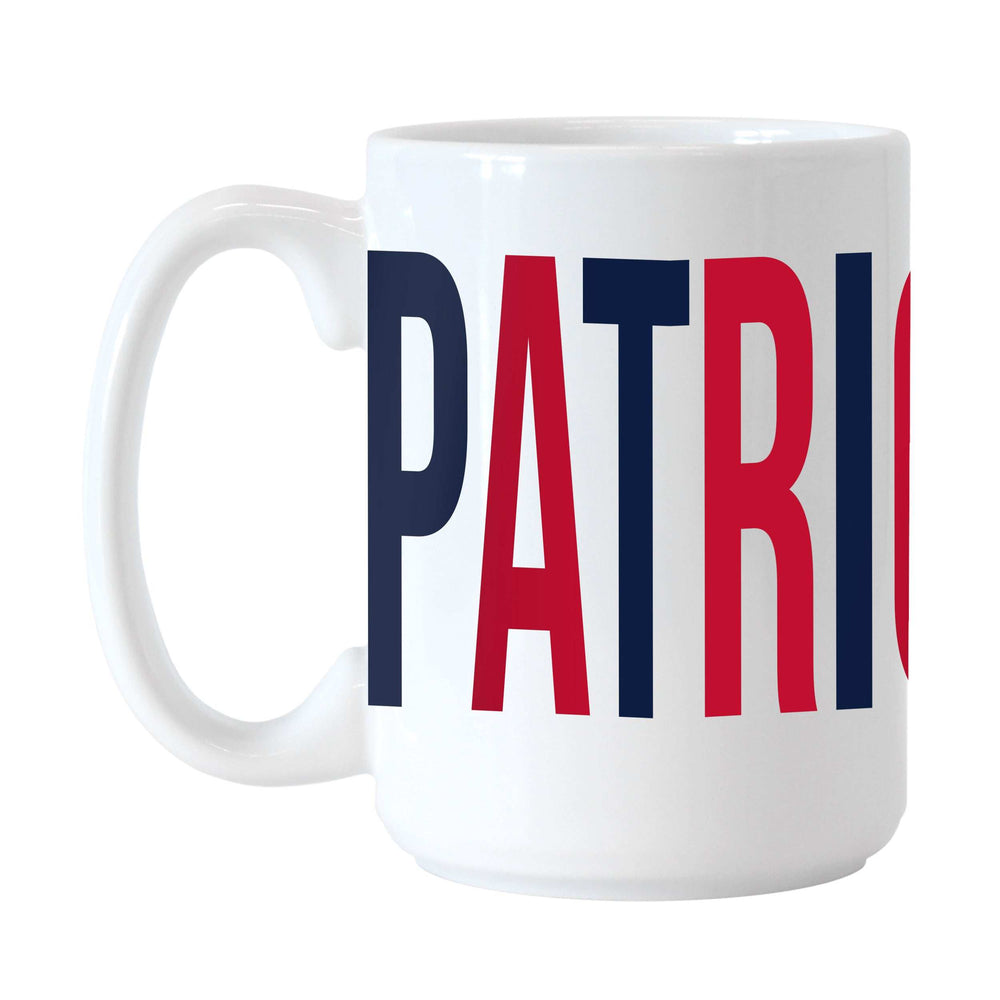 New England Patriots 15oz Overtime Sublimated Mug - Logo Brands - Flyclothing LLC