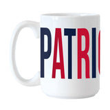 New England Patriots 15oz Overtime Sublimated Mug - Logo Brands - Flyclothing LLC