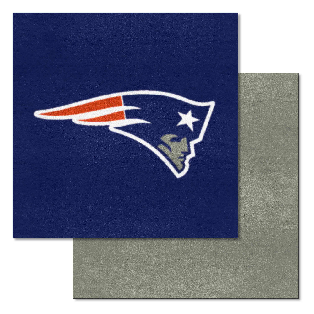 NFL - New England Patriots Team Carpet Tiles - Logo Brands - Flyclothing LLC