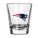 New England Patriots 2oz Letterman Shot Glass - Logo Brands - Flyclothing LLC
