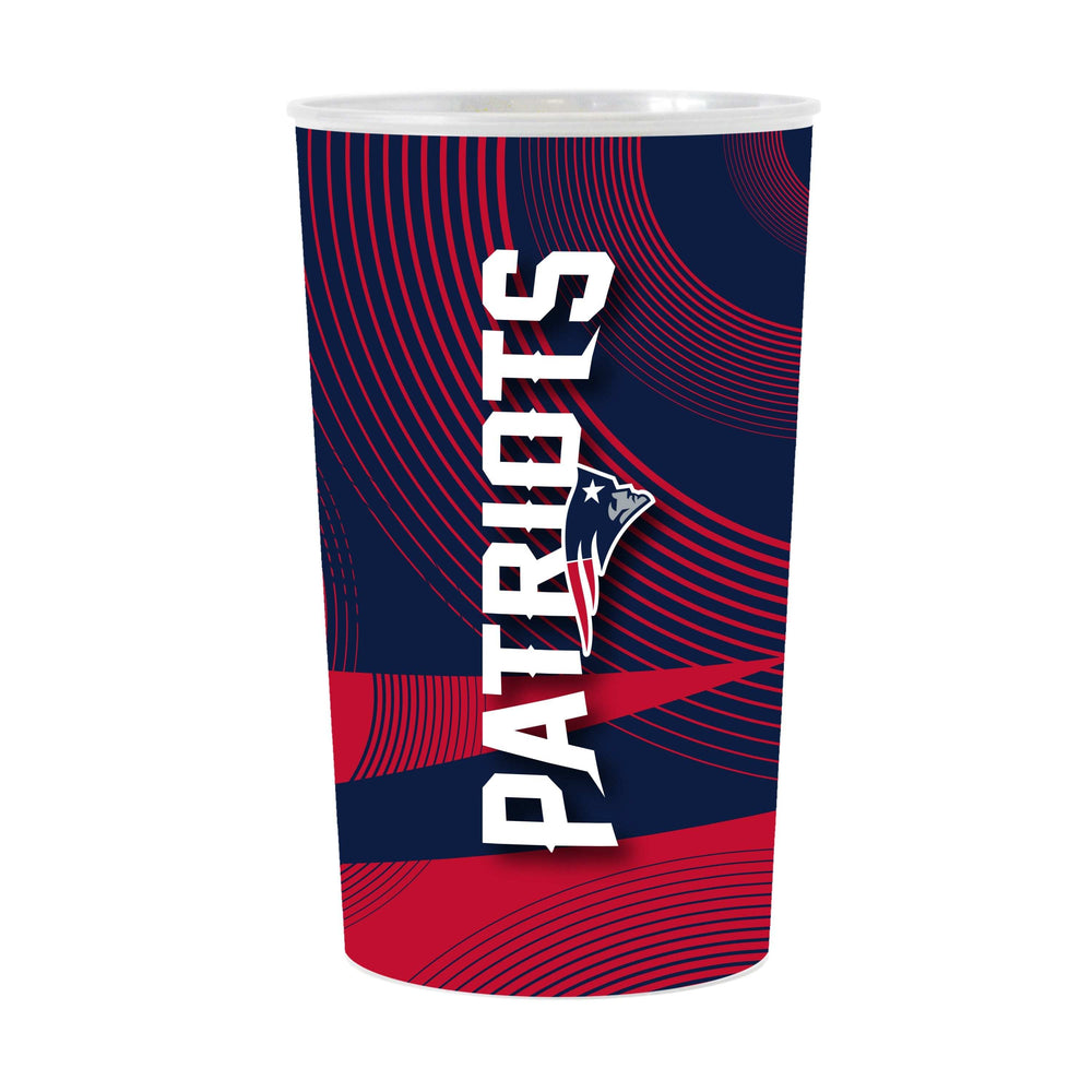 New England Patriots Geometric Hardwall Cup 4 Pack - Logo Brands - Flyclothing LLC