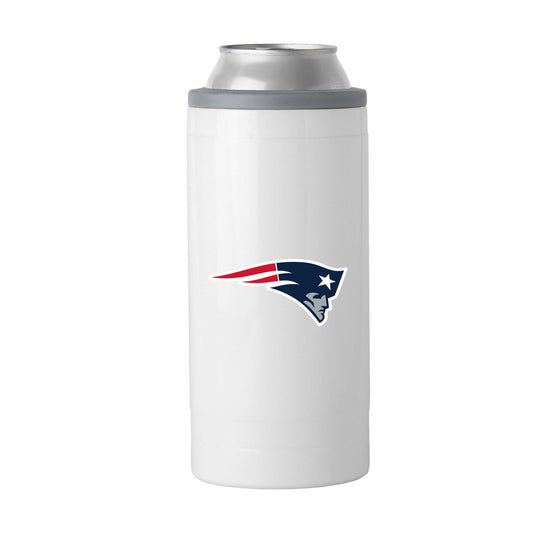 New England Patriots Gameday 12oz Slim Can Coolie - Logo Brands - Flyclothing LLC