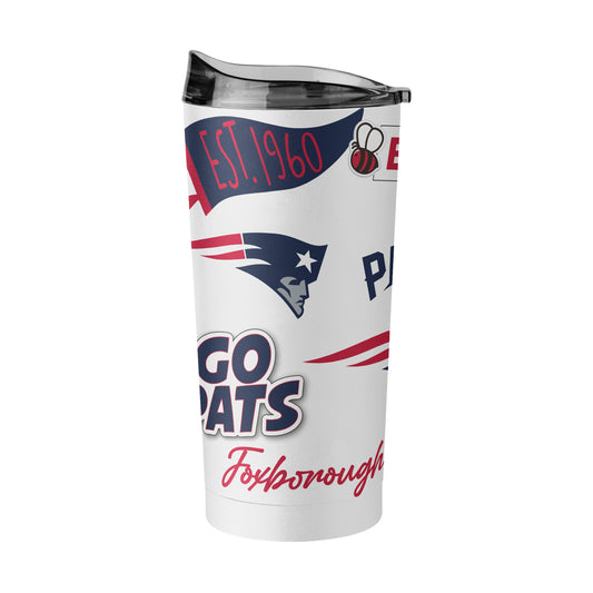 New England Patriots 20oz Native Powder Coat Tumbler