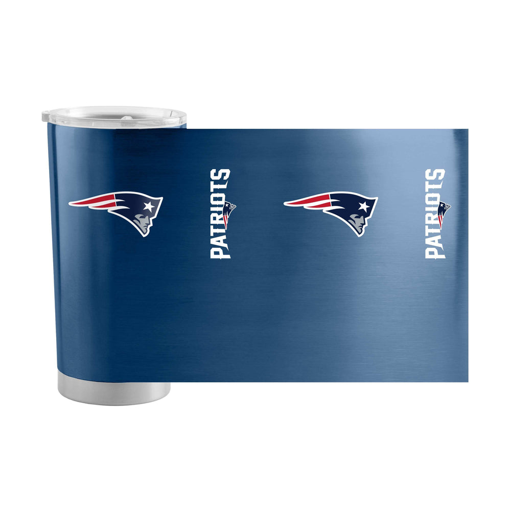 New England Patriots 20oz Gameday Stainless Tumbler - Logo Brands - Flyclothing LLC