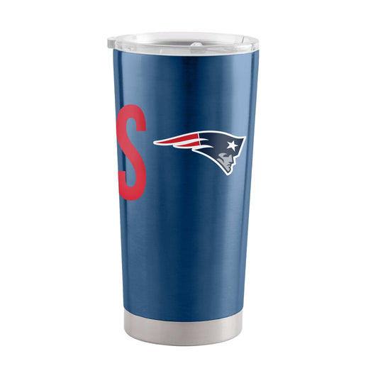 New England Patriots Overtime 20oz Stainless Tumbler - Logo Brands - Flyclothing LLC