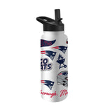 New England Patriots 34oz Native Quencher Bottle