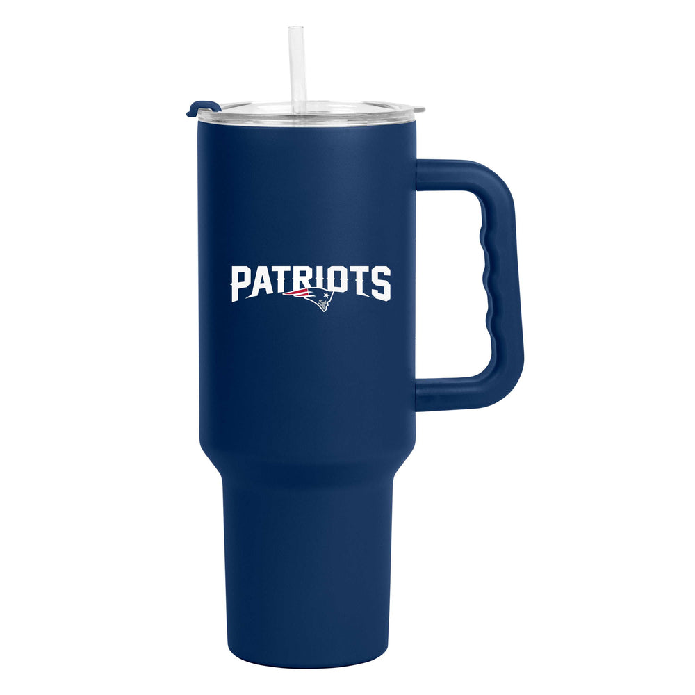 New England Patriots 40oz Flipside Powder Coat Tumbler - Logo Brands - Flyclothing LLC