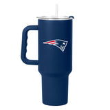New England Patriots 40oz Flipside Powder Coat Tumbler - Logo Brands - Flyclothing LLC