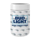 New England Patriots Budlight Powder Coat Coolie - Logo Brands - Flyclothing LLC
