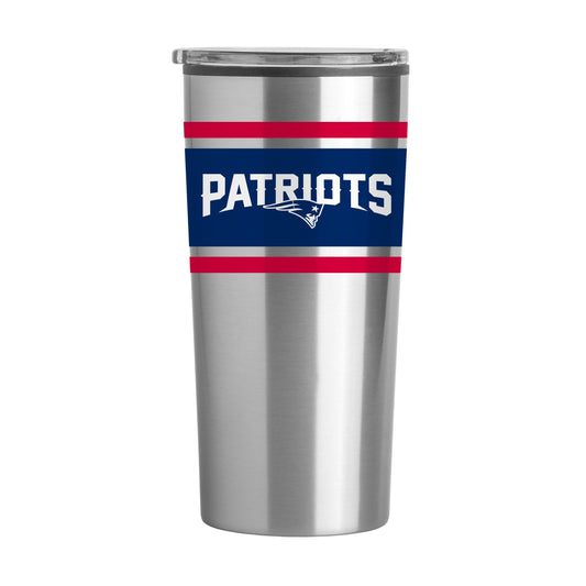 New England Patriots Stripe 20 oz Fusion Tumbler