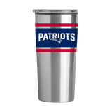 New England Patriots Stripe 20 oz Fusion Tumbler