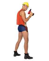 Roma Costume 5PC Mens Construction Hard-Worker Costume 6195 - Roma Costume - Flyclothing LLC