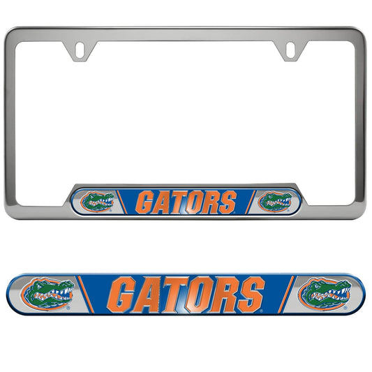 Florida Gators Embossed License Plate Frame, 6.25in x 12.25in - Florida