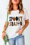 Letter Graphic Round Neck Short Sleeve T-Shirt - Trendsi - Flyclothing LLC