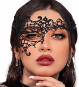 Masquerade Lace Mask Women Black Lace Masks Costume Party Proms Face Mask Halloween Eye Mask - SHOMICOBOUTIQUE - Flyclothing LLC
