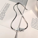 Chic Buckle Choker Necklace - Trendsi - Flyclothing LLC
