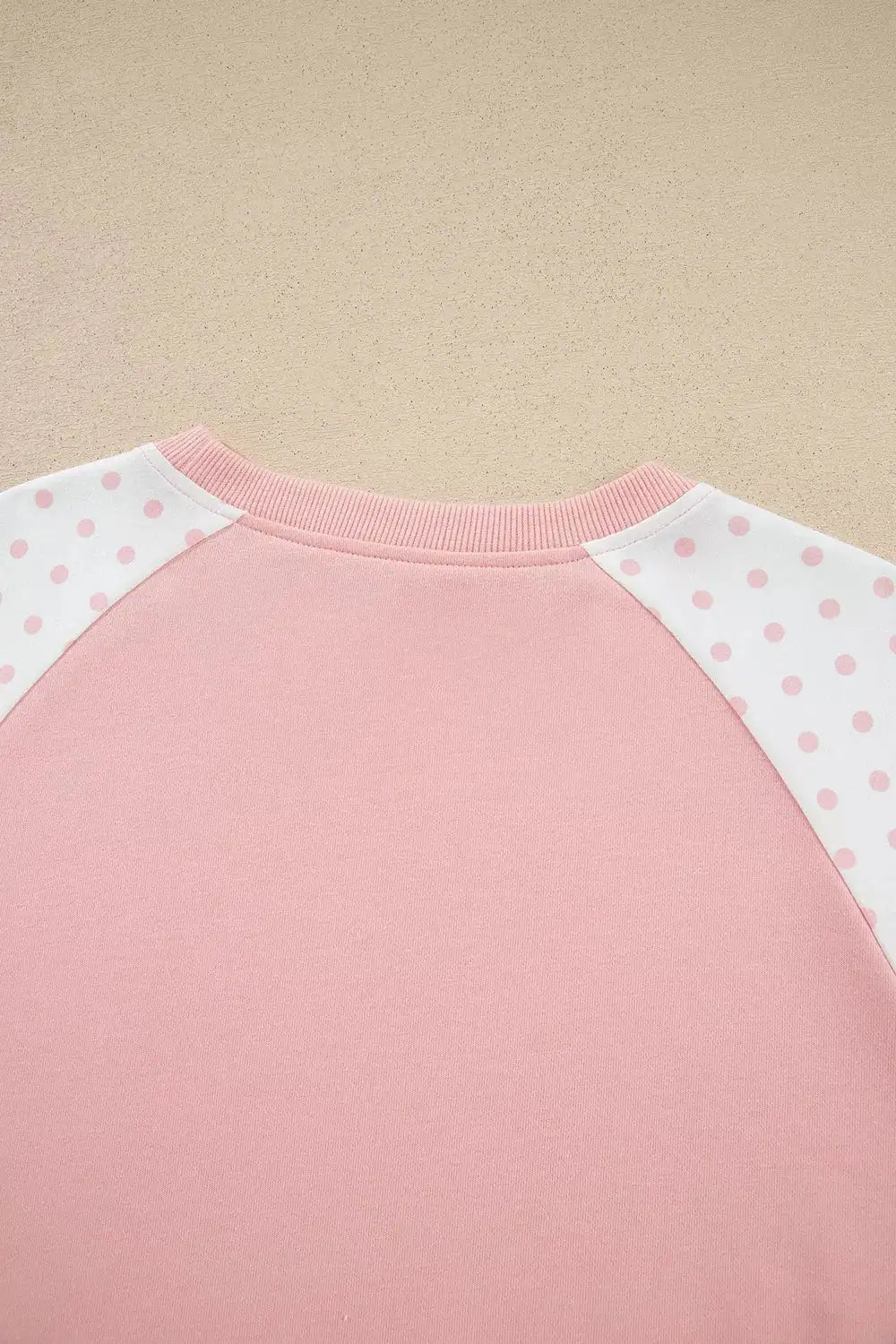 Polka Dot Cropped Sweatshirt and Wide-Leg Pants Set - Trendsi - Flyclothing LLC