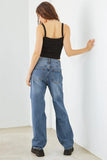 HAMMER COLLECTION Distressed High Waist Jeans - Trendsi