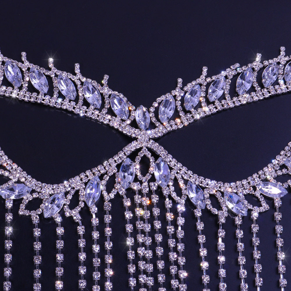 Rhinestone Halloween Ball Makeup Personality Mask - My Store - Flyclothing LLC