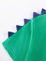 Children's Dinosaur Print Two-Tone Set - Trendsi - Flyclothing LLC