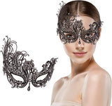 Mask for Women Venetian Metal Party For Carnival Halloween Costume Cosplay - SHOMICOBOUTIQUE - Flyclothing LLC