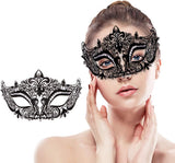 Mask for Women Venetian Metal Party For Carnival Halloween Costume Cosplay - SHOMICOBOUTIQUE - Flyclothing LLC