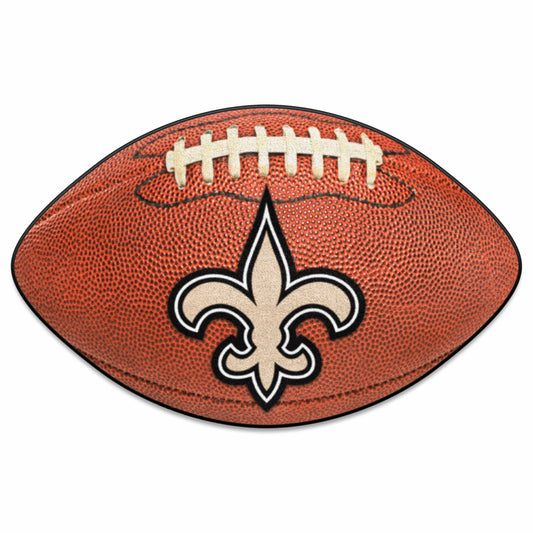 NFL - New Orleans Saints Football Mat - Logo Brands - Flyclothing LLC