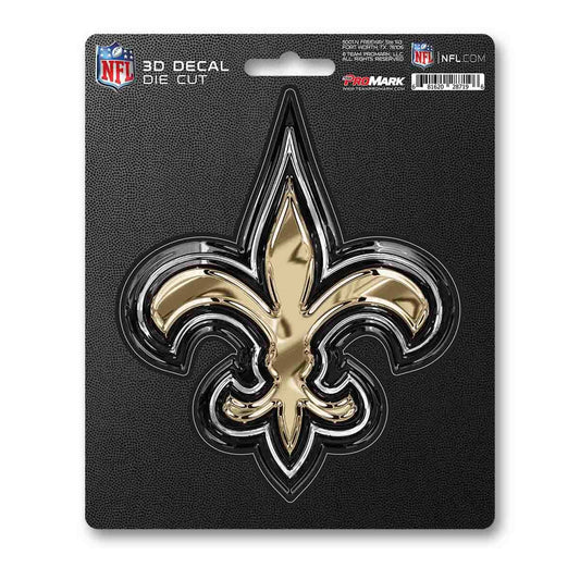 NFL - New Orleans Saints 3D Decal - Logo Brands - Flyclothing LLC